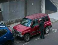 Momento en el que un vehículo fue sustraído en el Batán Bajo, norte de Quito.