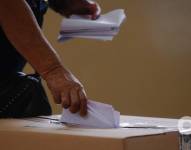 Imagen referencial de las papeletas electorales de la segunda vuelta