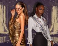 Nadia Mejía y Olivia Yacé, representantes de Ecuador y Costa de Marfil en Miss Universo.