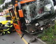 Accidente de tránsito en Ecuador. Archivo