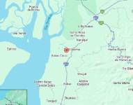 Registro de un sismo en Naranjal, Guayas.