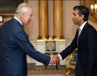 Sunak recibió el encargo del rey Carlos III de formar gobierno.