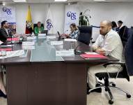 Pleno del CPCCS en sesión de este miércoles 27 de marzo.