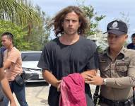 Imagen del arresto de Daniel Sancho.