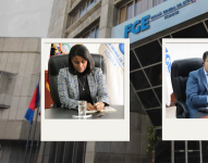 Diana Salazar y Wilson Toainga.