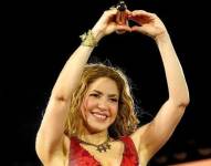 Foto de Shakira en concierto.