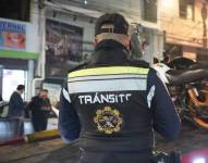 Operativos de control a motocicletas en Quito.