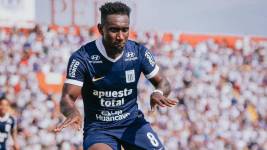 Eryck Castillo, delantero ecuatoriano del Alianza Lima.