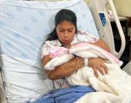 Siete bebés nacieron en Navidad en el hospital Luis Vernaza de Guayaquil.