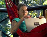 Captura de pantalla del video promocional 'Digital Nomads Ecuador'.