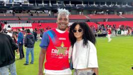 Marcos Olmedo (+) junto a su esposa Eveling Clavijo.