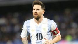 Leo Messi, figura y capitán de Argentina.