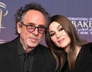 Tim Burton y Monica Bellucci