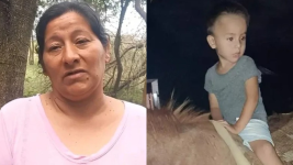 Imágenes de Laudelina Peña y Loan Peña.