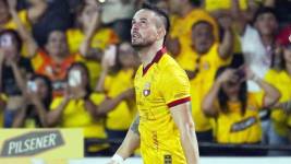 Octavio Rivero, goleador de BSC.