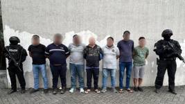 Integrantes de la organización vinculada a Las Águilas y Los Lagartos.