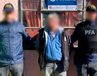 El hombre detenido por amenazar a Patricia Bullrich en redes sociales.