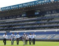 Manuel Cucalón, intendente del Guayas habló para ESTADIO sobre su visita al Capwell.