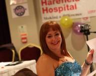 Michelle recaudó dinero a través de obras de caridad para ayudar al hospital Harefield.