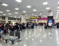 Aeropuerto de Guayaquil reforzó protocolos de bioseguridad ante la amenaza de variante Ómicron