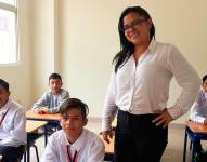 Docente y alumnos.