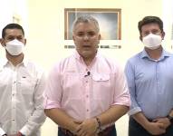 Atacan a tiros el helicóptero en el que viajaba el presidente de Colombia