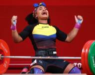 La atleta conversó en exclusiva con Ecuavisa tras ganar su medalla de oro.