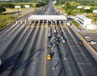 Este tercer carril estará habilitado solo desde Progreso hasta el peaje de Chongón.
