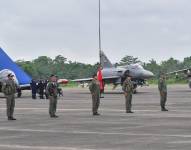 Fue una ceremonia emotiva en la histórica base aérea de Taura, honores y homenajes a los héroes, allí el ministro de defensa, Luis Hernández, recordó que fueron días difíciles.