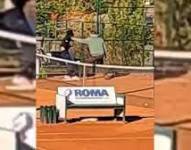 VIDEO | Entrenador golpea brutalmente a su hija en club de tenis serbio