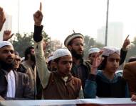 Los ataques de Irán en Pakistán provocaron protestas en Islamabad, la capital pakistaní.