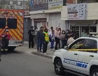 La Policía y Bomberos acudieron a la emergencia.