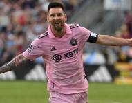 Lionel Messi celebra un gol con el Inter Miami