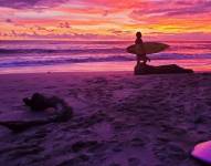 Santa Teresa, en Costa Rica, es un paraíso para los surfistas y amantes de bellos atardeceres.