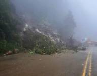 Los deslizamientos de tierra son constantes en época de lluvias en Ecuador.