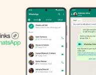 Los enlaces de llamada de WhatsApp.
