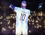 Bad Bunny gritó a todo pulmón el gol de Argentina ¿Fan de Messi?