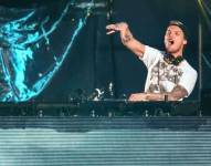 Avicii en un concierto en Suecia en 2015.