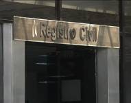 Imagen de la matriz del Registro Civil en Quito.