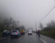 El tráfico en Quito colapso el 19 y 20 de octubre.