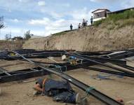 Se trata del colapso de una megaestructura que estaba en construcción en la parroquia de Puembo, en el nororiente de Quito. Twitter
