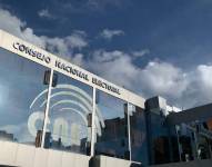 Matriz del Consejo Nacional Electoral (CNE) en Quito.