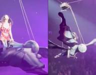 Katy Perry durante un concierto en San Francisco, EE. UU.