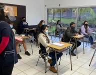 Esta será la primera vez que los jóvenes rindan esta prueba que reemplazó al antiguo examen de acceso a la educación superior. Foto