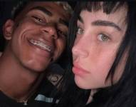 Fotografía de Yamal y Nicki Nicole publicada en sus historias.