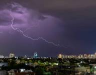 Torméntas eléctricas en Ecuador