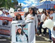 Dana Alejandra Ramos Pilataxi desapareció el 1 de febrero en Riobamba.
