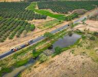 La obra mejorará el transporte, la producción agrícola, el turismo y el comercio en la zona.
