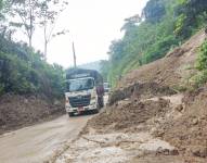 El km 114 de la vía Cuenca-Girón-Pasaje está habilitado parcialmente.