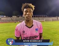 Kevin Rodríguez, delantero ecuatoriano que milita en el Imbabura SC.